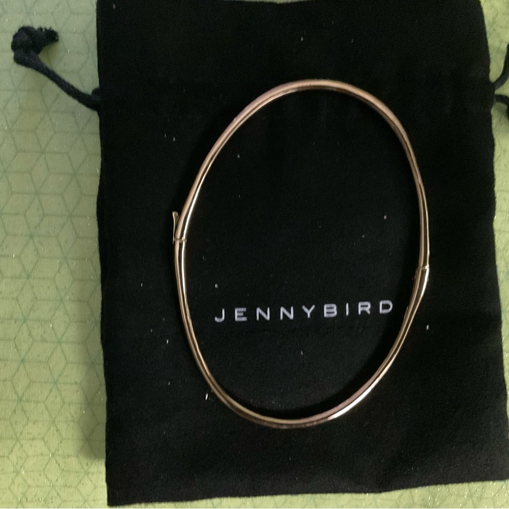 Jenny Bird Gold-Tone Double Band Bracelet